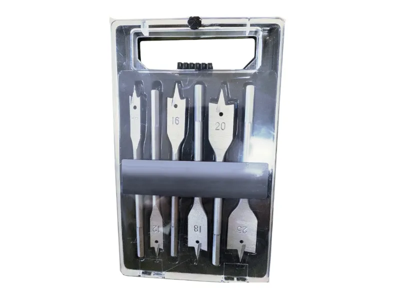 Conjunto de brocas planas de madeira 6 unidades