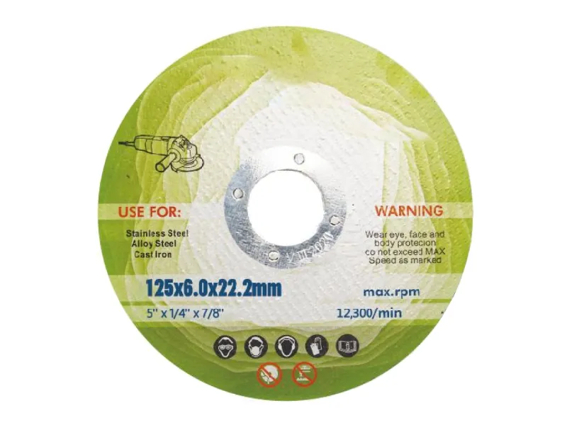 Disco de corte para aço inoxidável