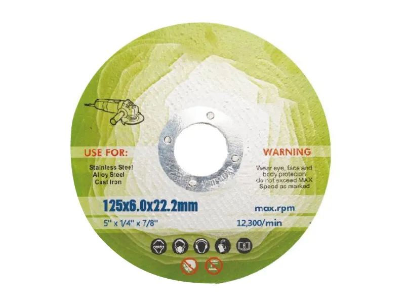 Disco de corte para aço inoxidável