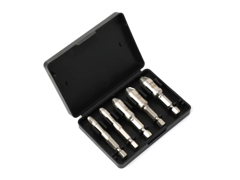 Conjunto extrator de parafuso despojado 5 unidades