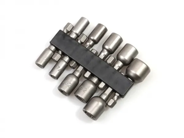 Conjunto de chave de porca magnética de 10 unidades