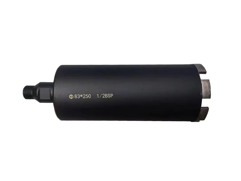 Broca de n&uacute;cleo de diamante molhado