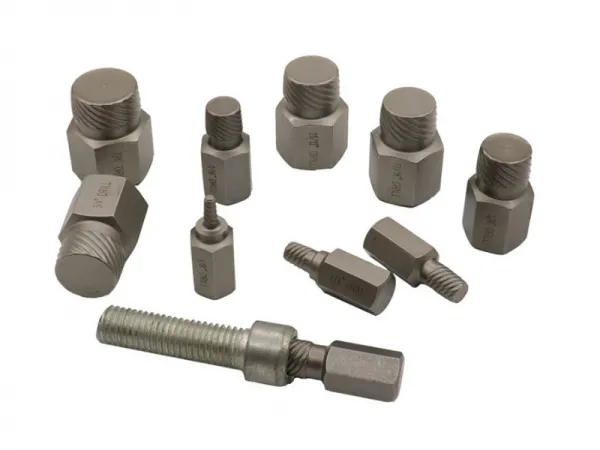 Conjunto de removedor de parafuso de porca de parafuso danificado de 25 unidades