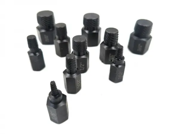 Conjunto de removedor de parafuso de porca de parafuso danificado 25 unidades