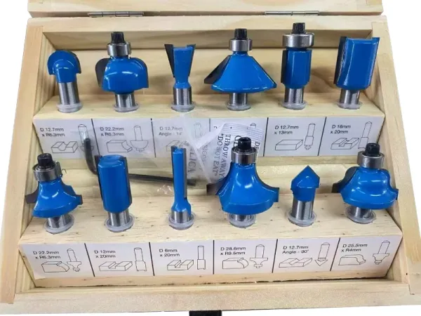 Conjunto de bits de roteador 12 unidades