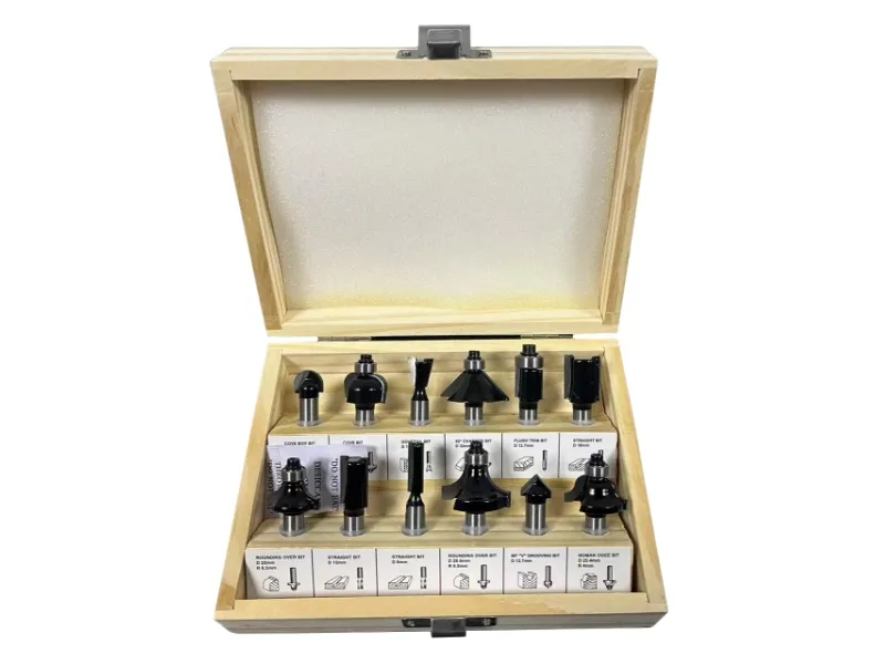 Conjunto de bits de roteador 12 unidades