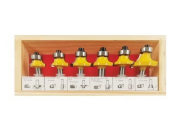 Conjunto de brocas redondas de 6 unidades