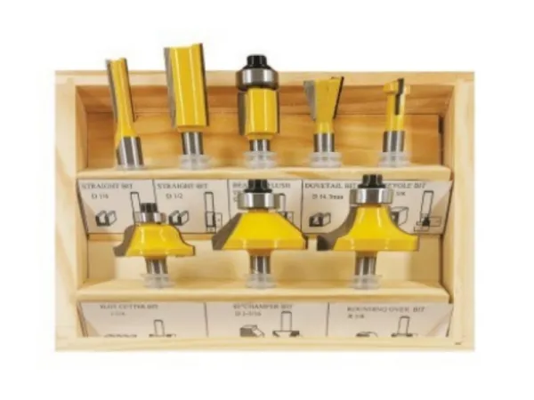 Conjunto de bits de roteador 8pcs