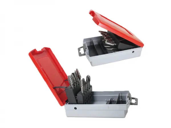 Conjunto de rebarbas de carboneto de 10 unidades