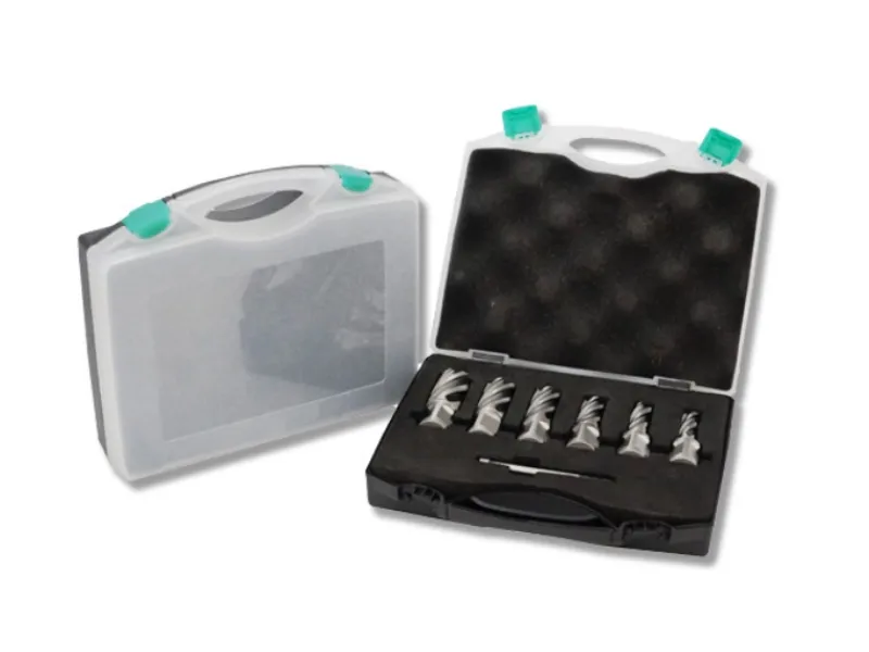 Conjunto de broca de n&uacute;cleo 7 unidades