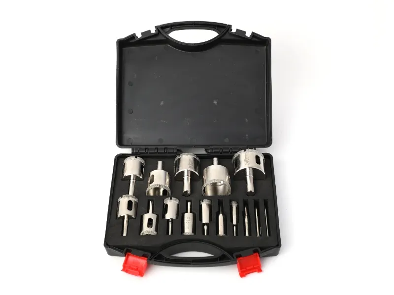 Conjunto de serra de parede de 15 unidades