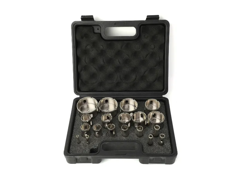 Conjunto de serra de parede de 19 unidades