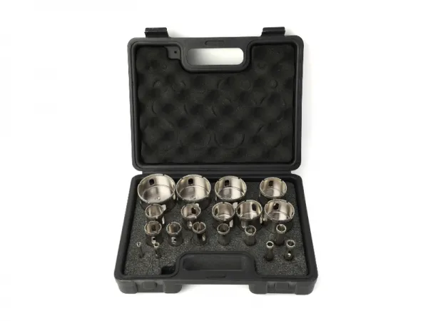 Conjunto de serra de parede de 19 unidades