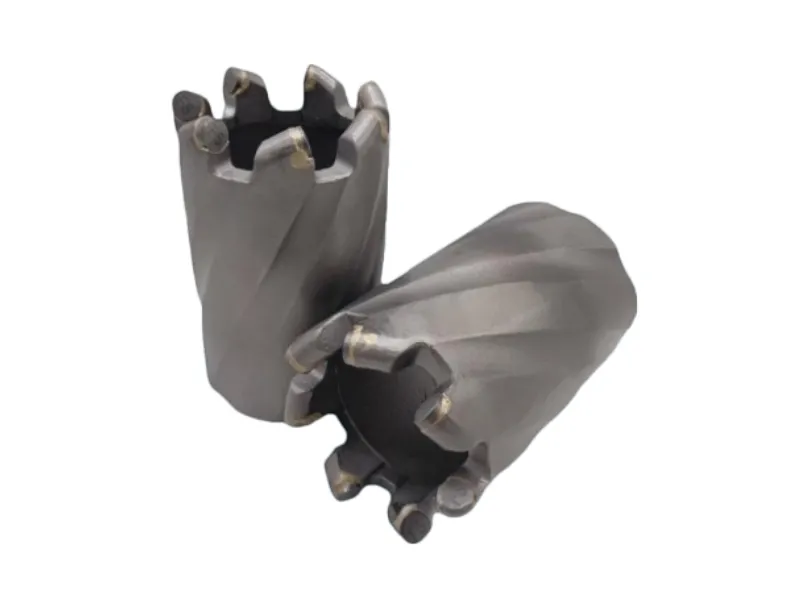 Broca de n&uacute;cleo duplo espiral